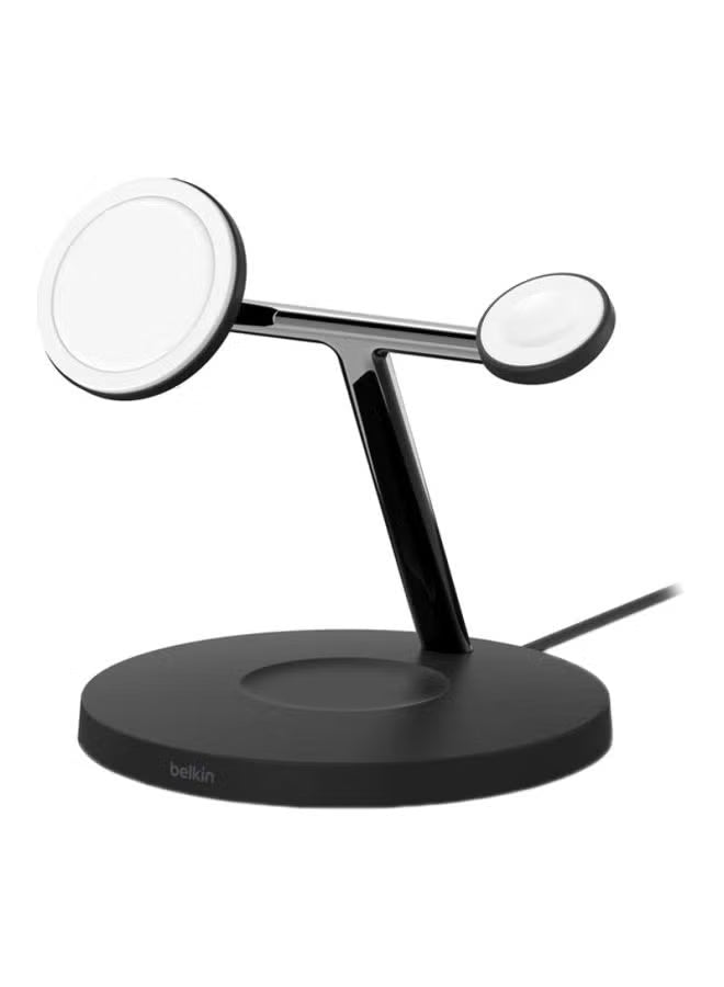 Belkin Boostcharge Pro 3-in-1 Wireless Charger Stand With Magsafe