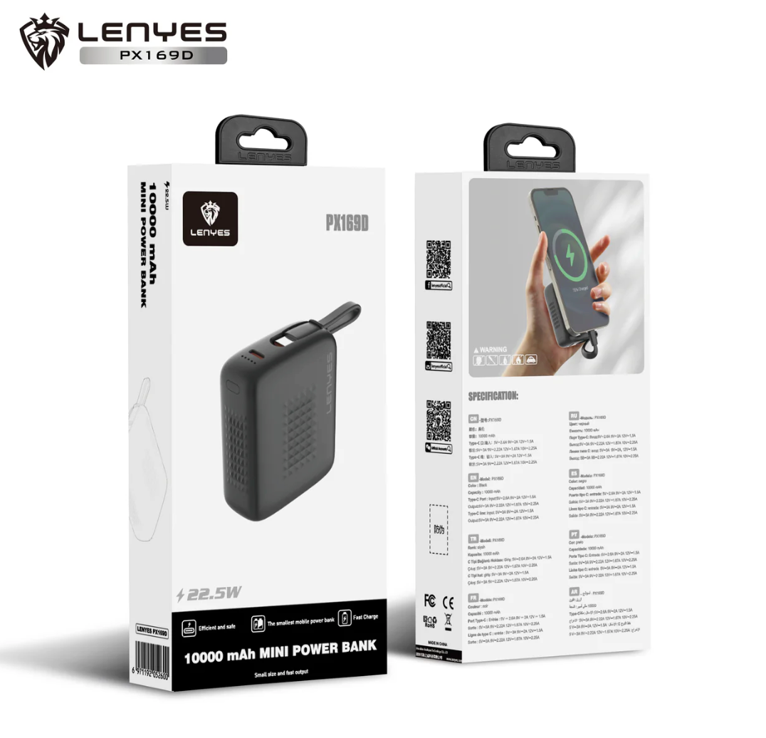 Lenyes PX169D Mini Power Bank
