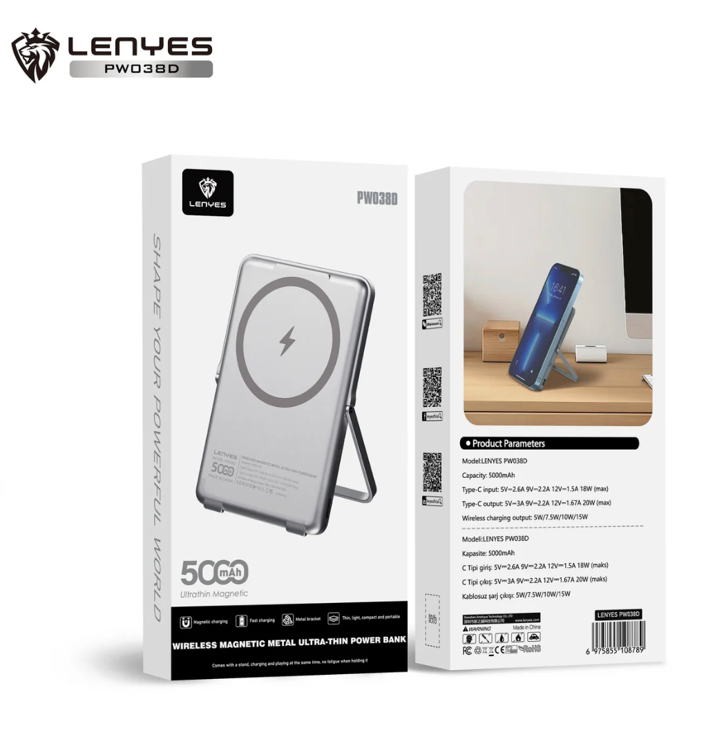 Lenyes PW038D Magnetic Power Bank