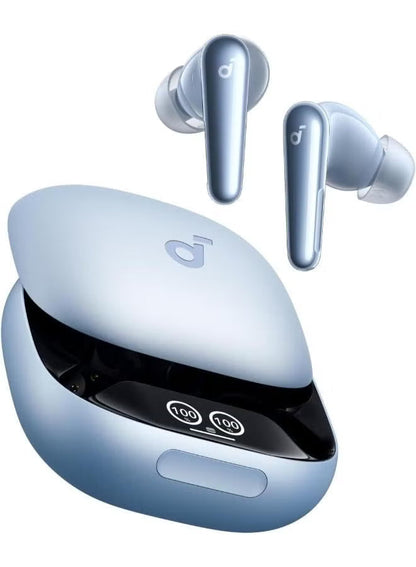 Soundcore Liberty 4 Pro by Anker, Noise Cancelling Wireless Earbuds, 7-Sensor and Real-Time Adaptive Noise Cancelling