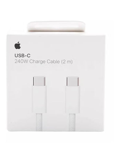 Apple USB-C 240W Charge Cable 2M - White