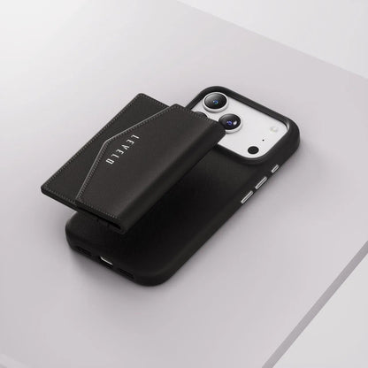 Levelo Vertex PU Leather Wallet Case for iPhone 17 Pro Max / Pro