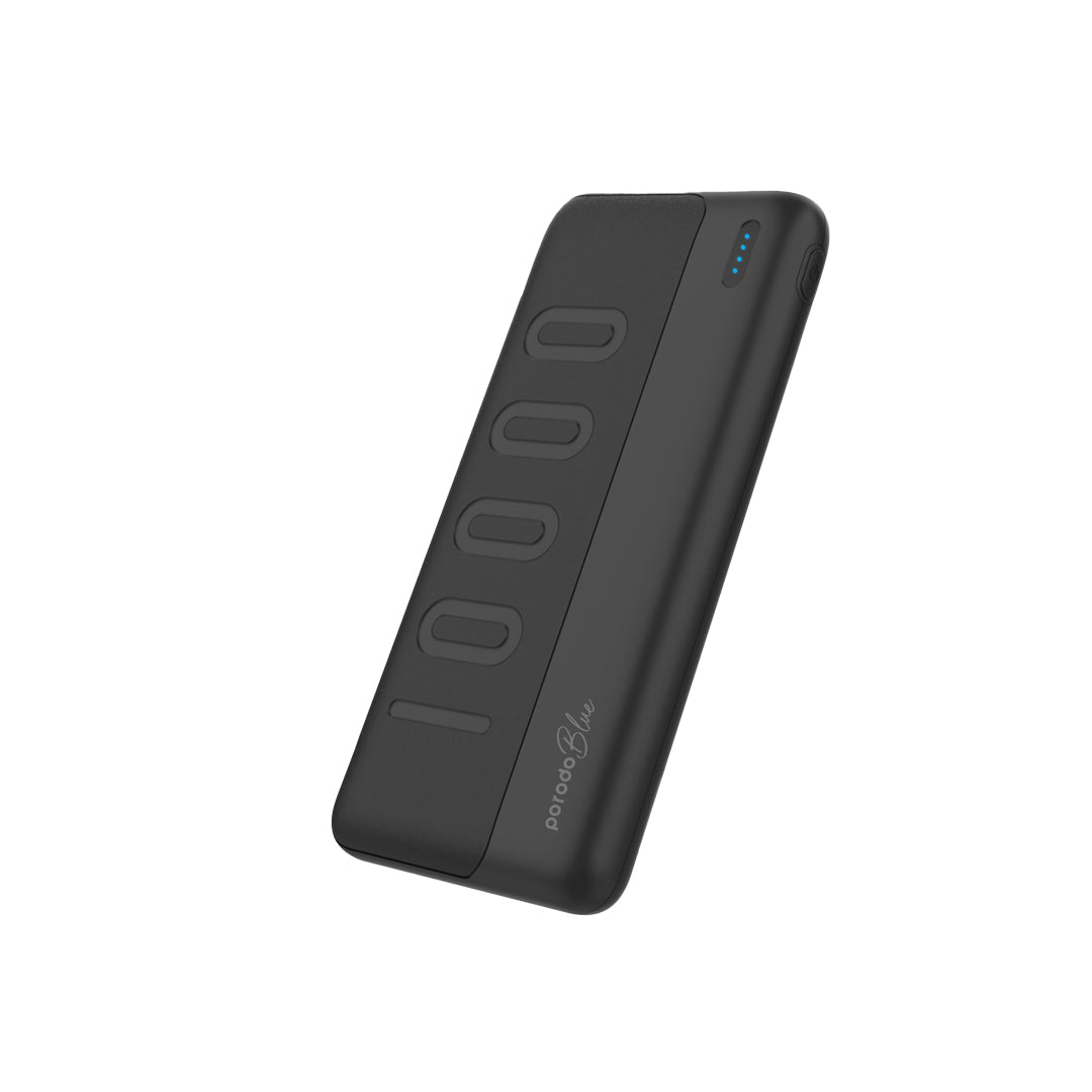 Porodo Blue 10000mAh Slim Power Bank