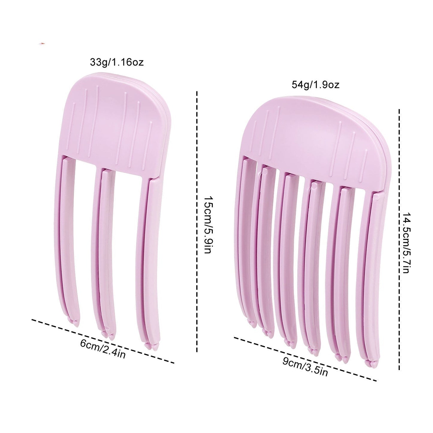 Fluffy Hairpin Curling Bangs Clips – Volumizing Root Hair Rollers Set for Women - No-Heat Styling Volume Clip