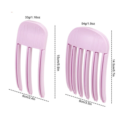 Fluffy Hairpin Curling Bangs Clips – Volumizing Root Hair Rollers Set for Women - No-Heat Styling Volume Clip
