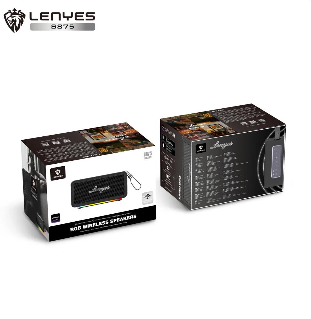 Lenyes S875 RGB Wireless Speaker