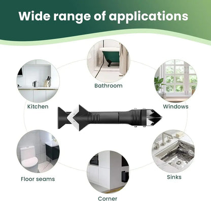 9-in-1 Silicone Caulking Tool Set – Caulk Scraper, Sealant Remover & Smoother