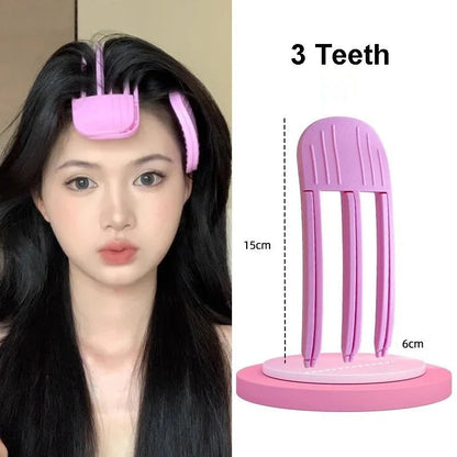 Fluffy Hairpin Curling Bangs Clips – Volumizing Root Hair Rollers Set for Women - No-Heat Styling Volume Clip