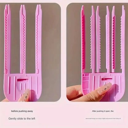 Fluffy Hairpin Curling Bangs Clips – Volumizing Root Hair Rollers Set for Women - No-Heat Styling Volume Clip